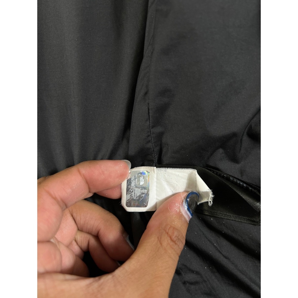 The North Face Womens Black Insulated Hooded Parka Jacket Quilted Full Zip Large - Picture 10 of 11